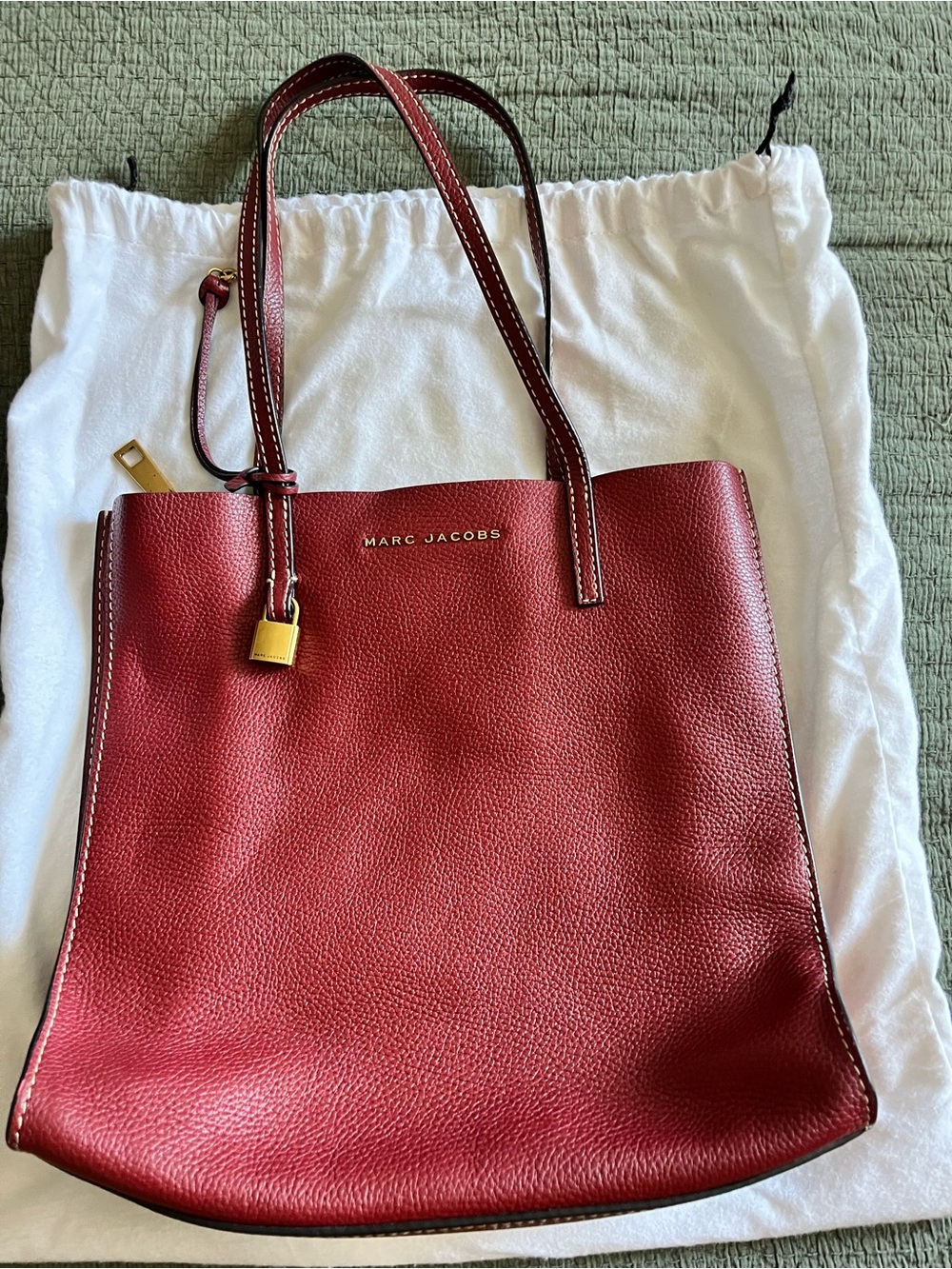 Marc Jacobs res leather tote